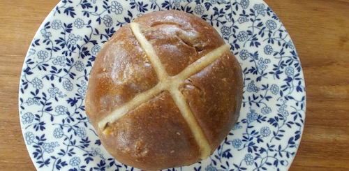 Champion hot cross buns